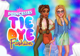 Princesses Tie Dye Fashion