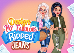 Design My Fabulous Ripped Jeans