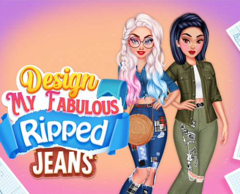 Design My Fabulous Ripped Jeans