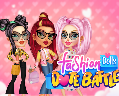 Fashion Dolls Date Battle