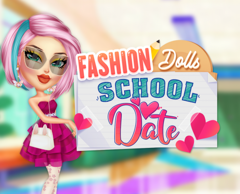 Fashion Dolls School Date