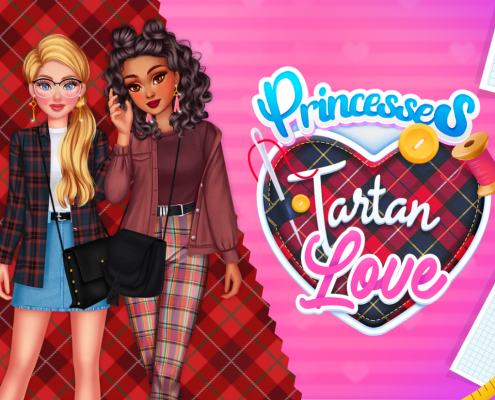 Princesses Tartan Love