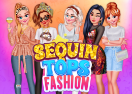 Sequin Tops Fashion