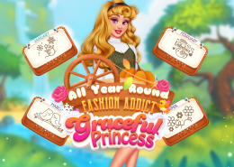 All Year Round Fashion Graceful Princess