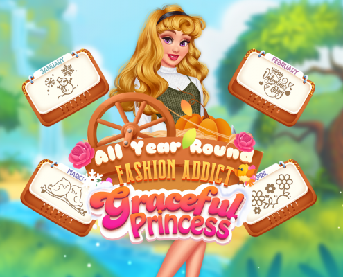 All Year Round Fashion Graceful Princess