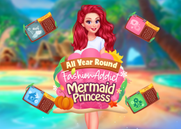 All Year Round Fashion Addict Mermaid Princess