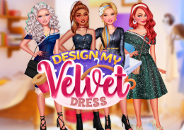 Design My Velvet Dress