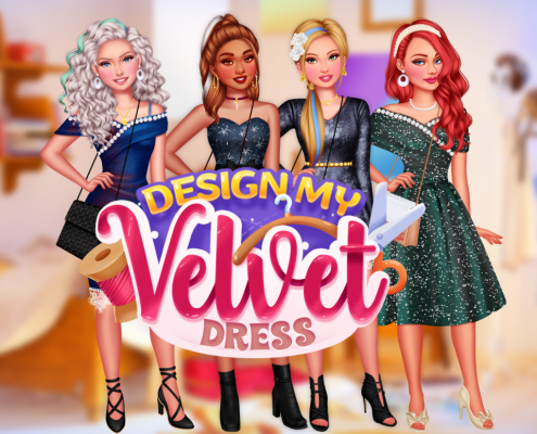 Design My Velvet Dress