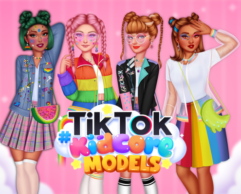 TikTok #Kidcore Models