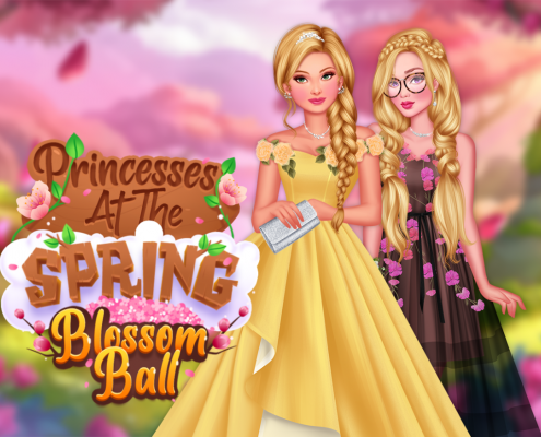 Princesses At The Spring Blossom Ball