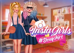 Insta Girls #strapskirt