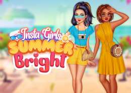 Insta Girls Summer Bright