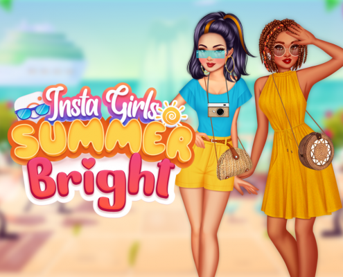 Insta Girls Summer Bright