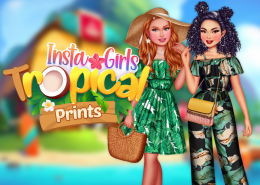 Insta Girls Tropical Prints