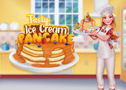 Tasty Ice Cream Pancake