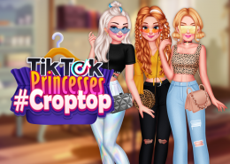 TikTok Princesses #croptop