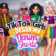 TikTok Girls Design My Denim Shorts