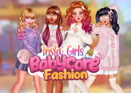 Insta Girls Babycore Fashion