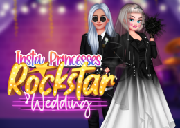 Insta Princesses Rockstar Wedding