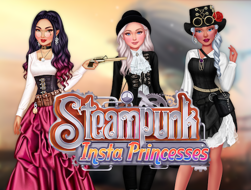 Insta Princesses #Bubblegum - Click Jogos